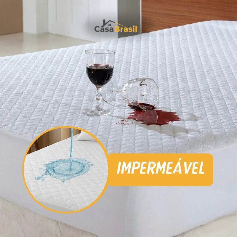 [PAGUE 1, LEVE 3] HydraSoft™ Jogo de Cama Impermeável Premium – Capa + 2 Fronhas