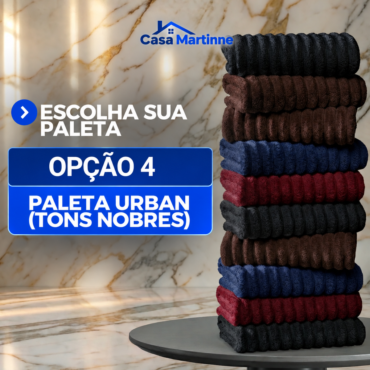 Kit Toalhas Premium Algodão Turco | Kit 15 Banhão + 5 Rosto (BRINDE)